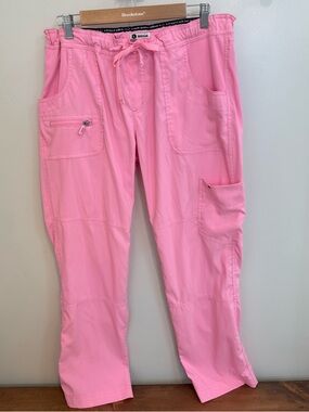 Koi lite Pink Drawstring Scrub Pants